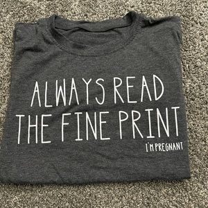 Pregnancy Announcement Shirt